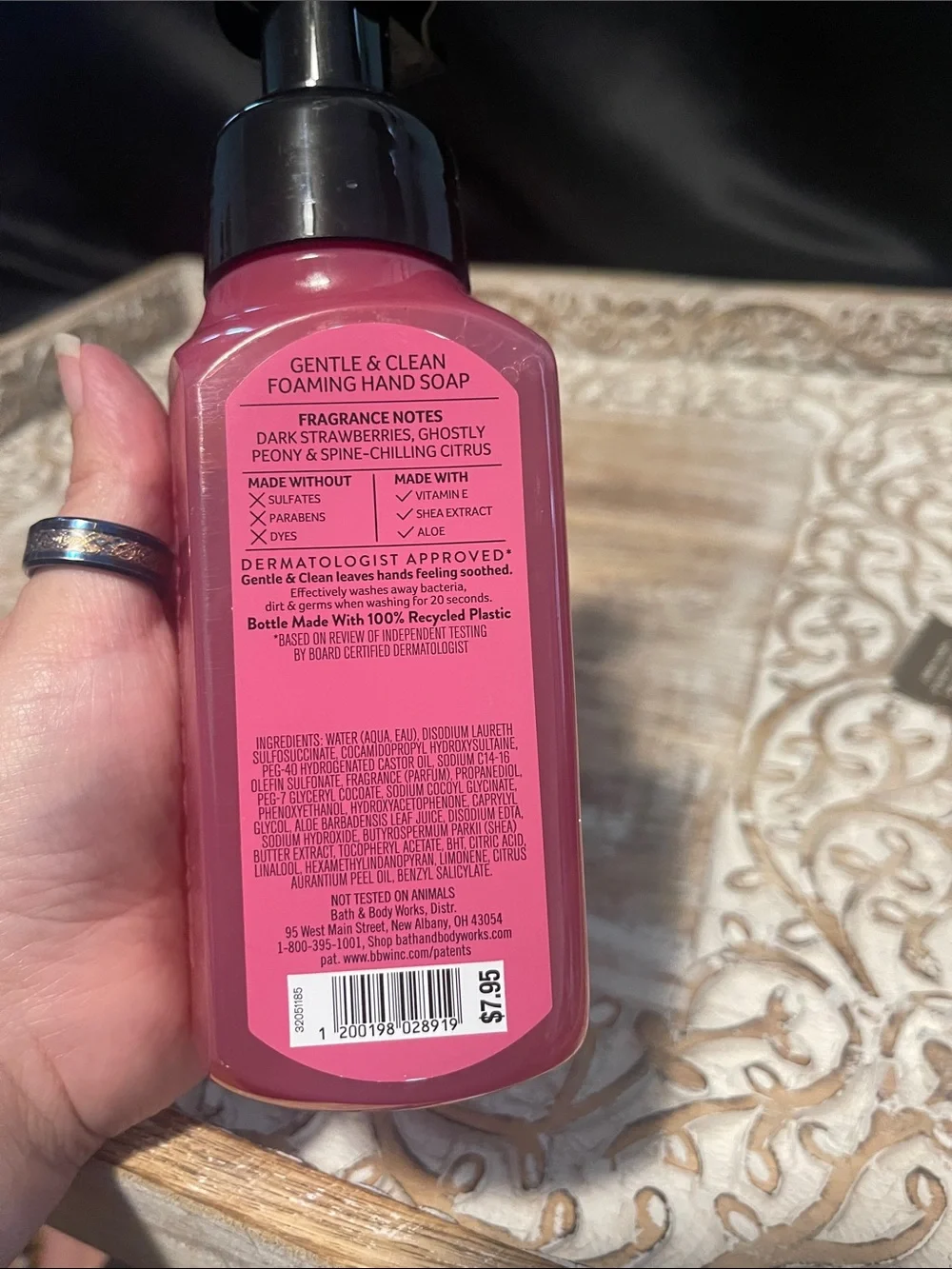 Bath & Body Works Ghoul Friend Foaming Hand Soap - Deep Pink
